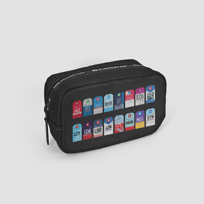 UK Airports - Mini Packing Bag