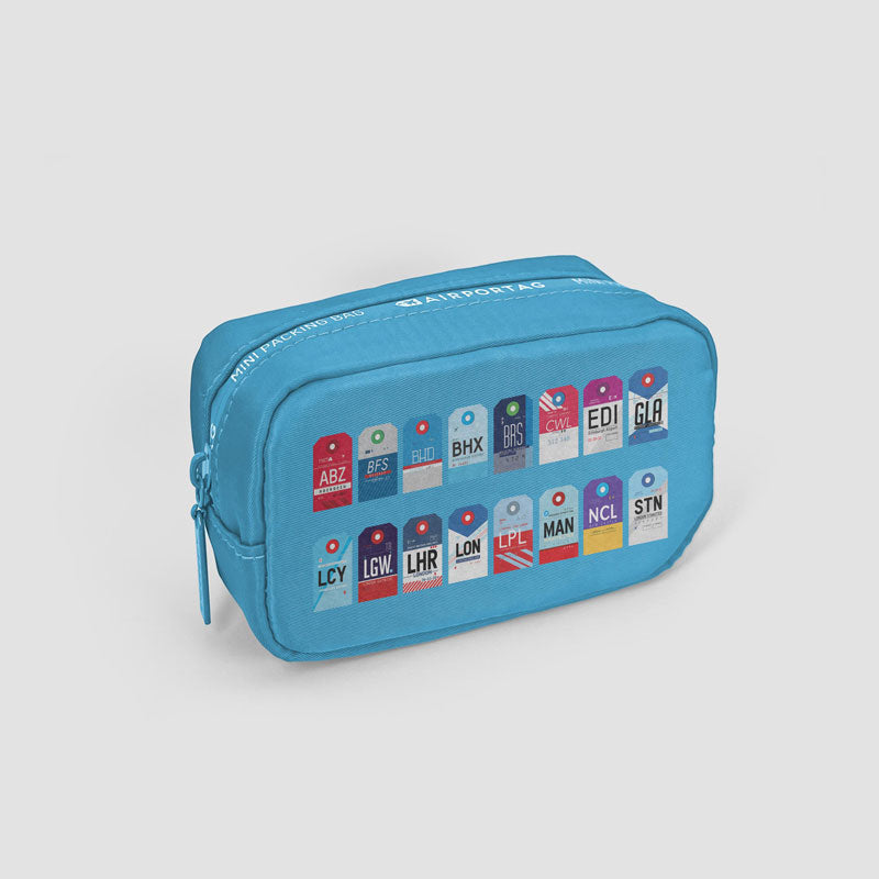 UK Airports - Mini Packing Bag