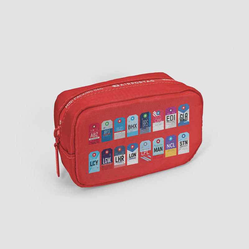 UK Airports - Mini Packing Bag