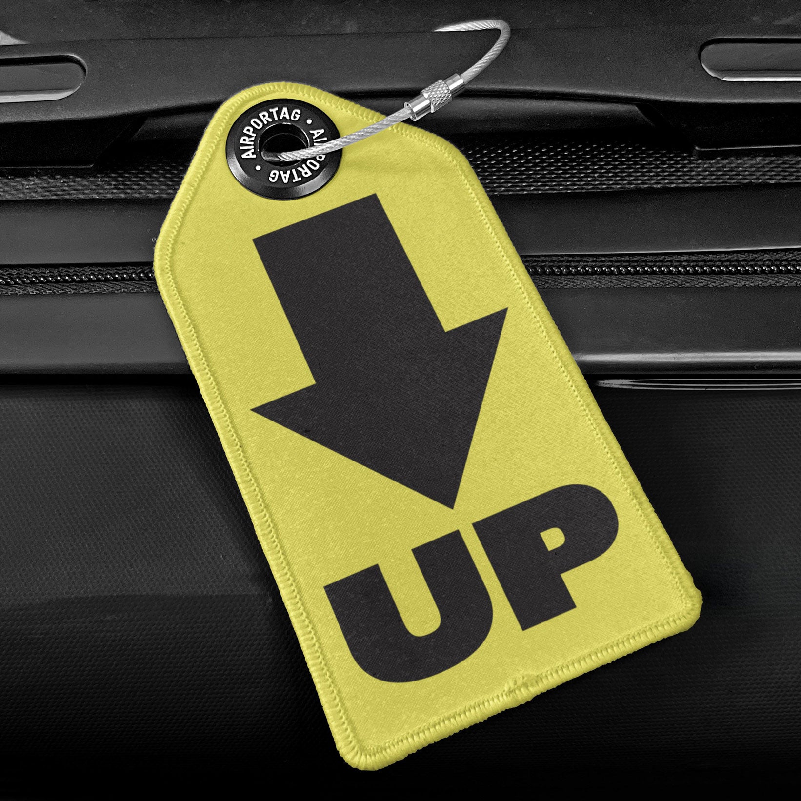 Up Sign - Luggage Tag