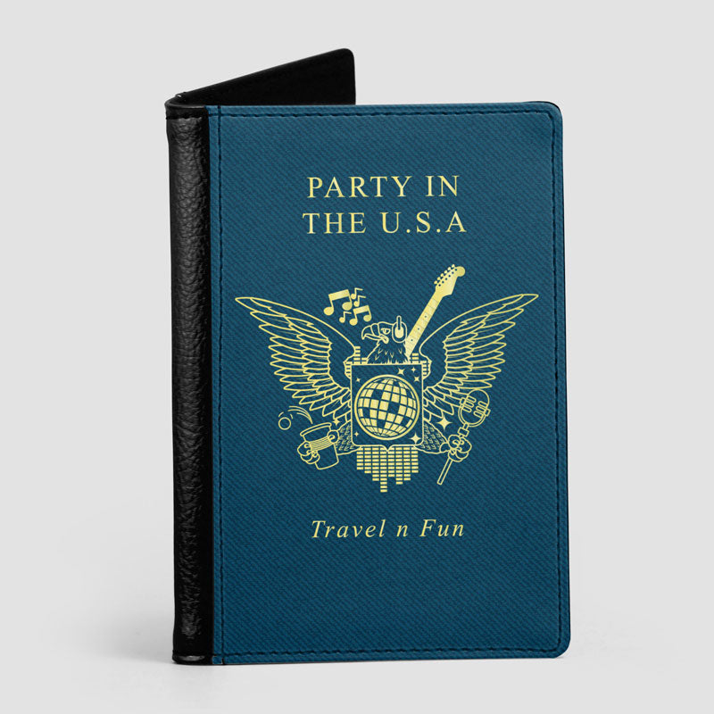 Fête aux États-Unis - Couverture du passeport