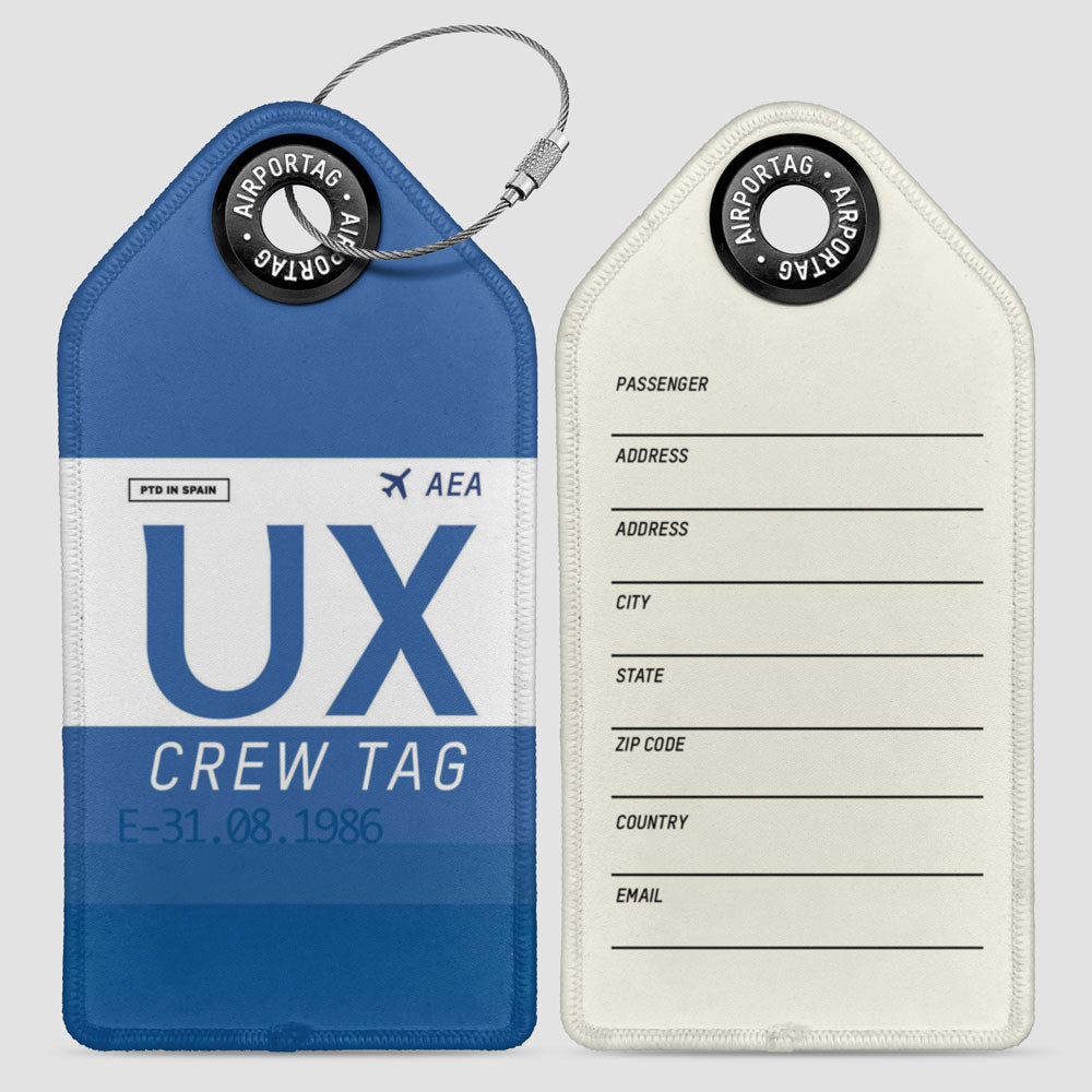 UX - Luggage Tag