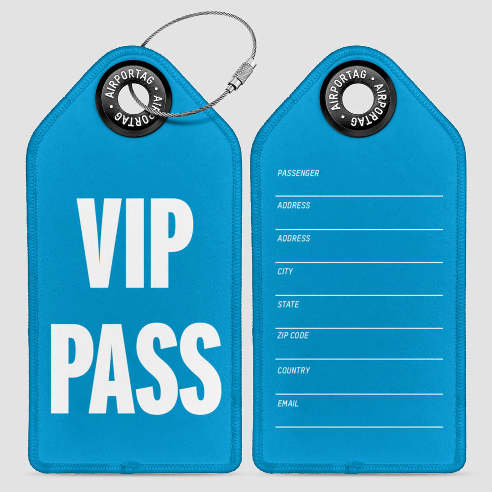 VIP Pass - Luggage Tag