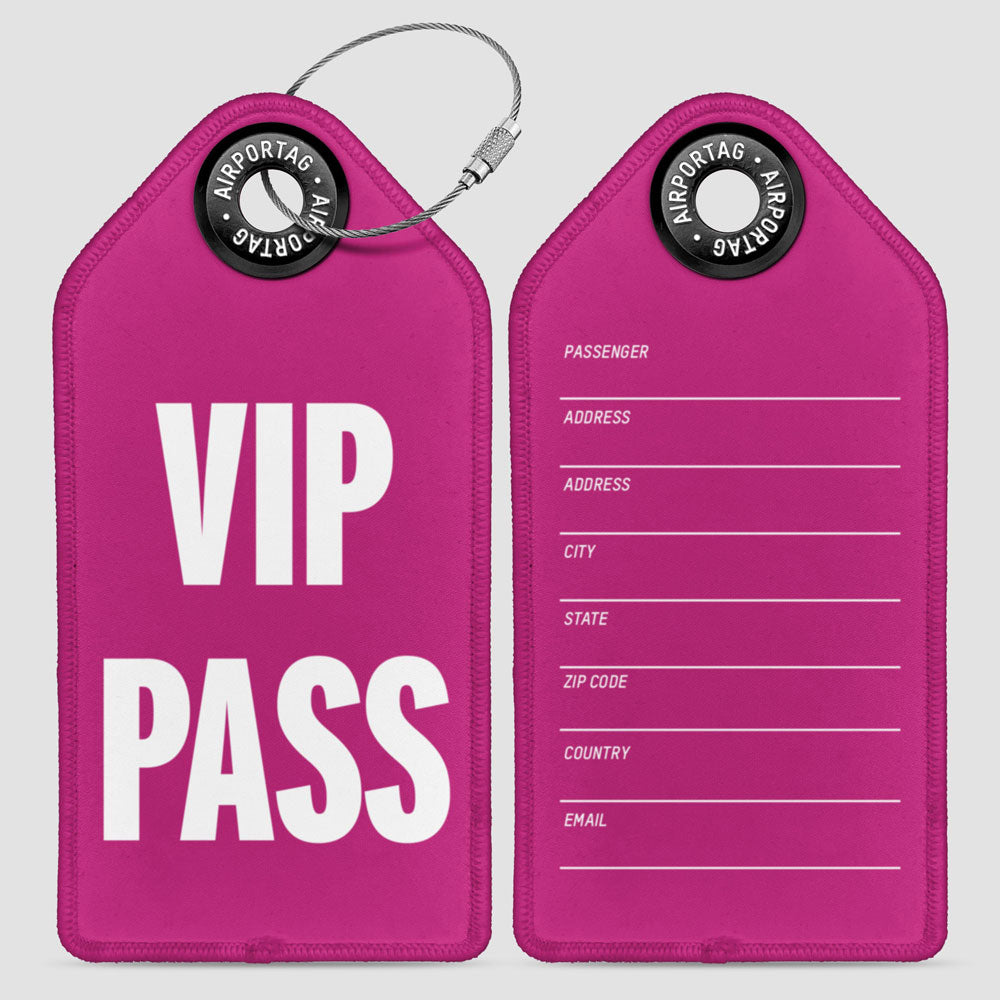 VIP Pass - Luggage Tag