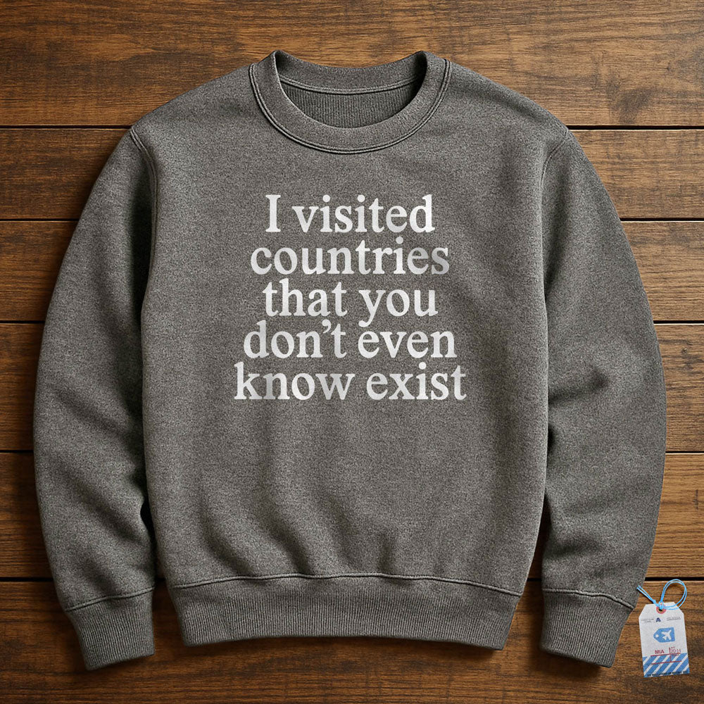 Visited Countries - Sweatshirt