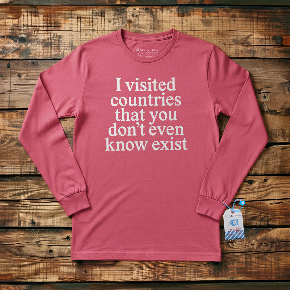 Visited Countries - Long Sleeve T-Shirt