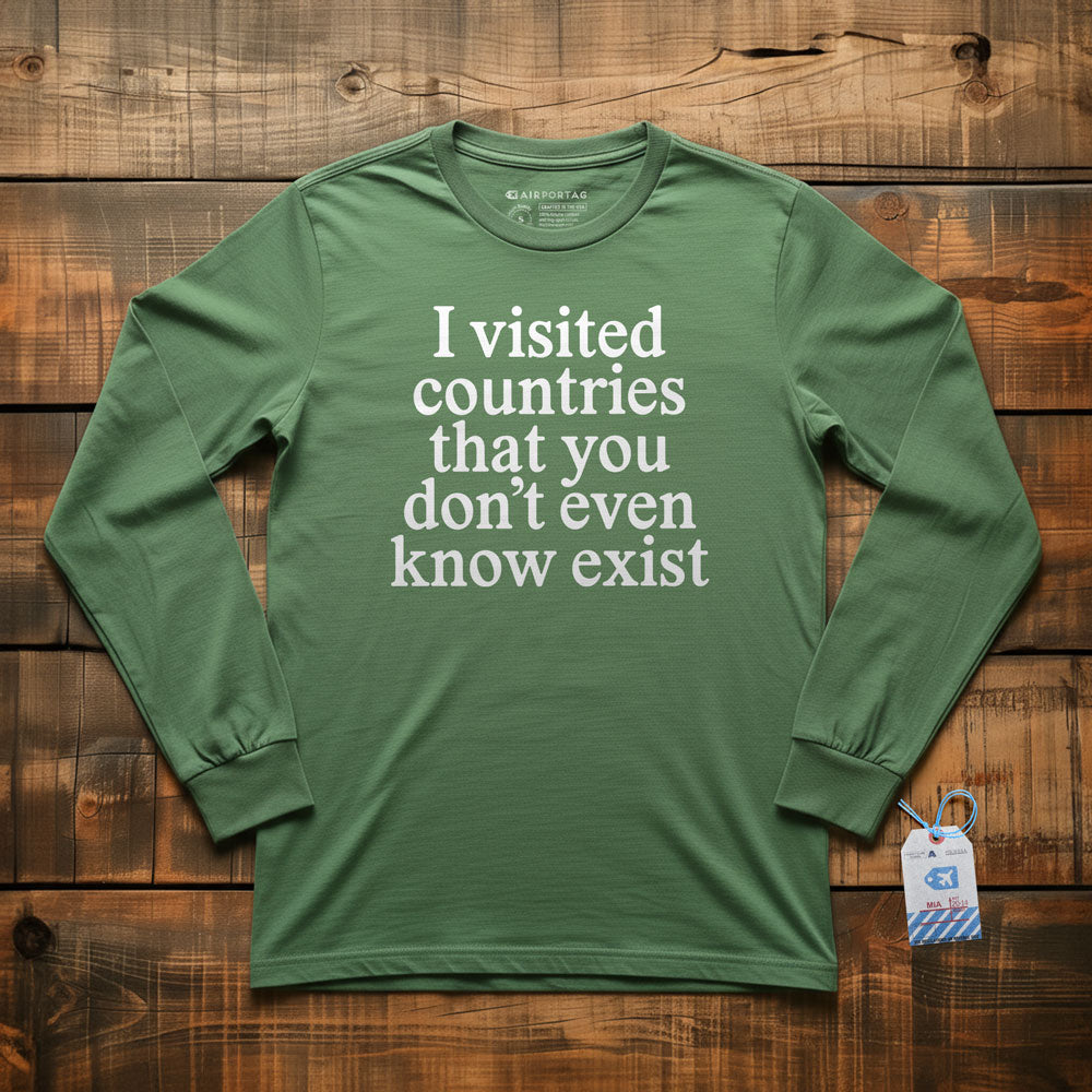 Visited Countries - Long Sleeve T-Shirt