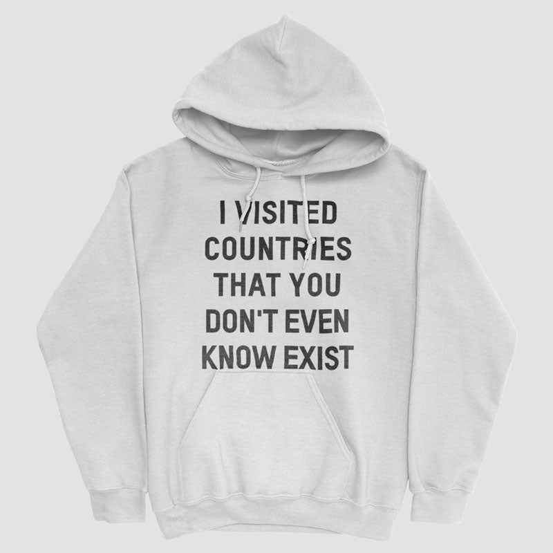 Visited Countries - Pullover Hoody