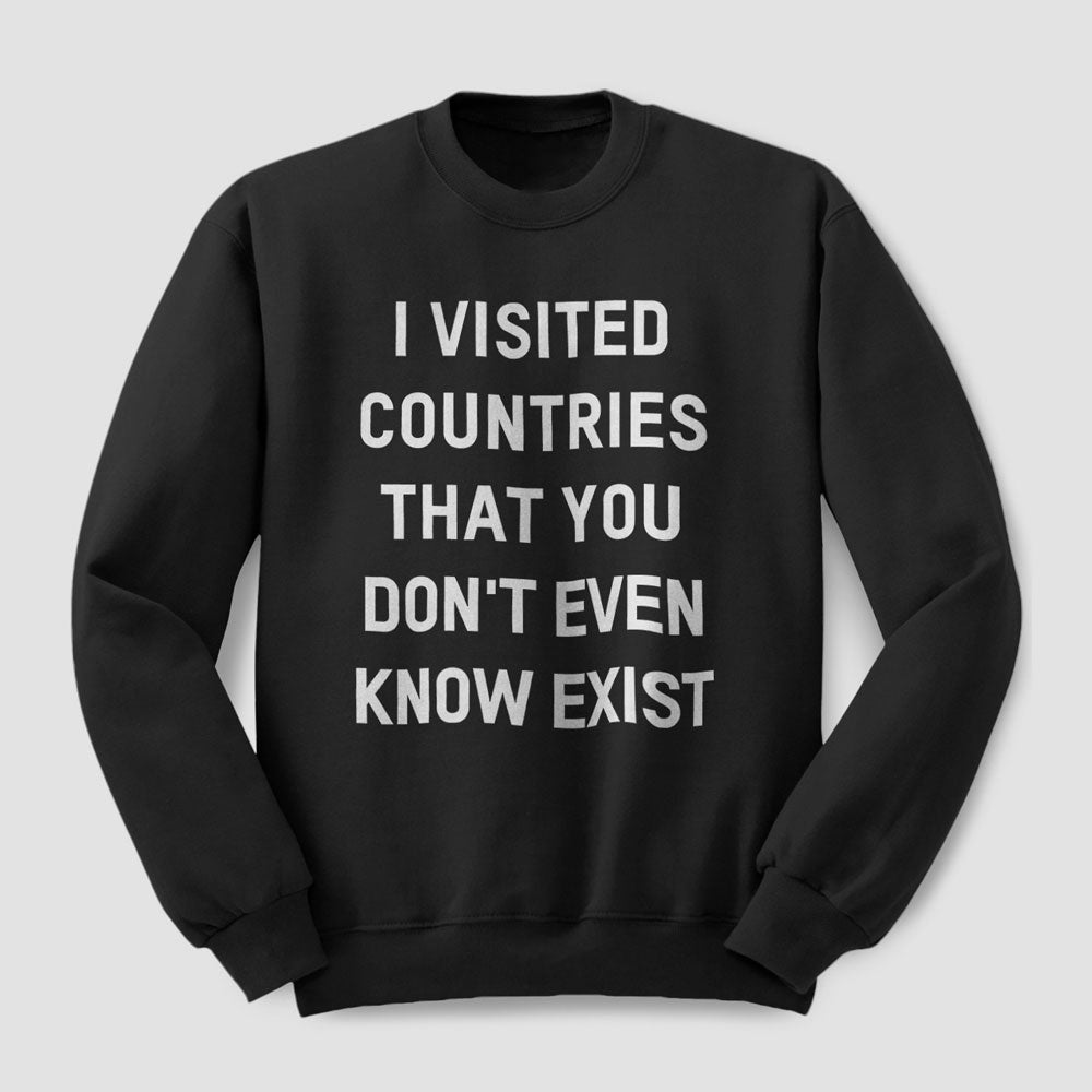 Visited Countries - Sweatshirt
