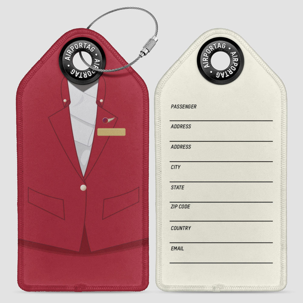 VS Female Cabin Crew Uniform - Luggage Tag