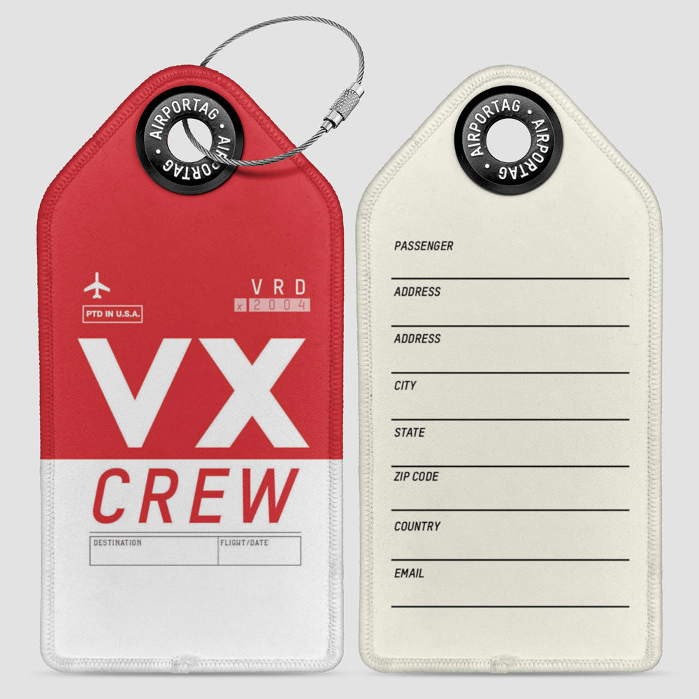 VX - Luggage Tag