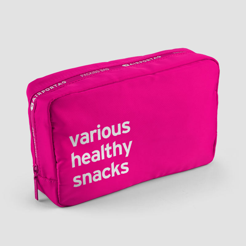 Various Healthy Snacks - Packing Bag