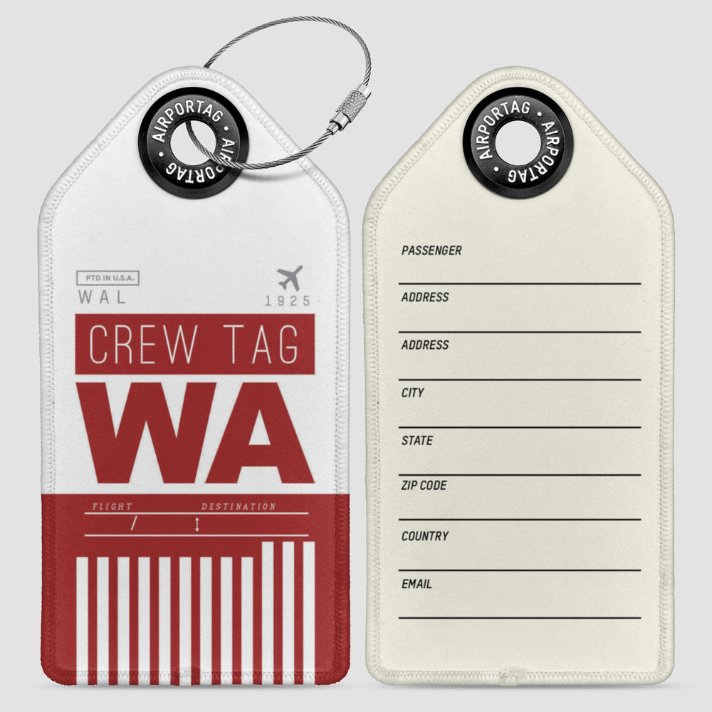 WA - Luggage Tag