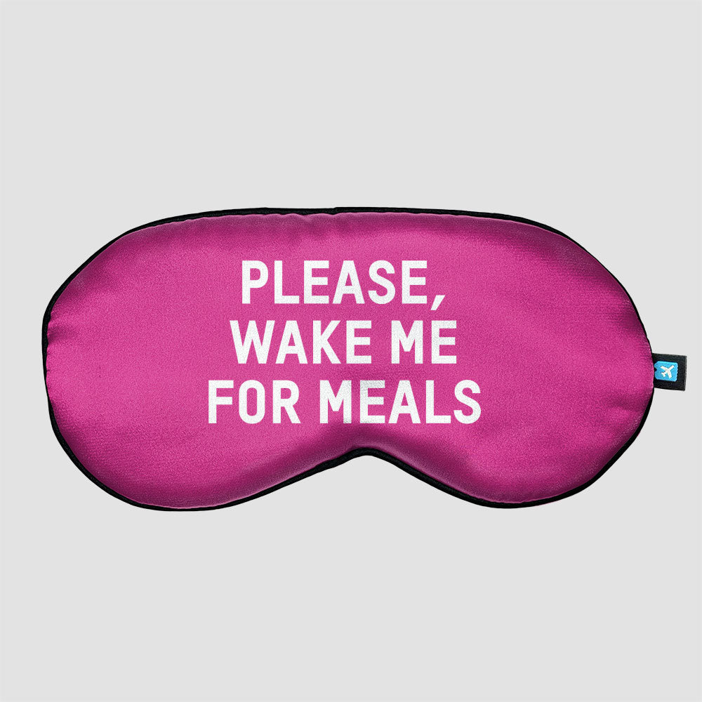Wake Me For Meal - スリープマスク