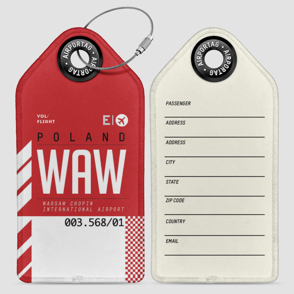 WAW - Luggage Tag