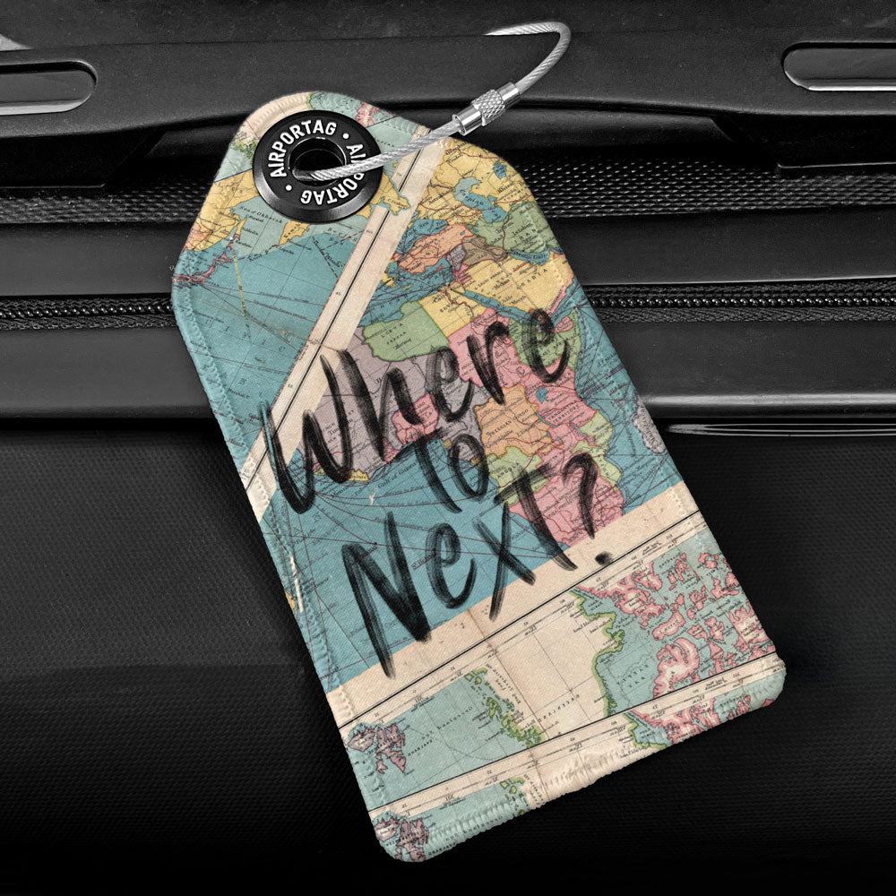 Where To Next? - Luggage Tag