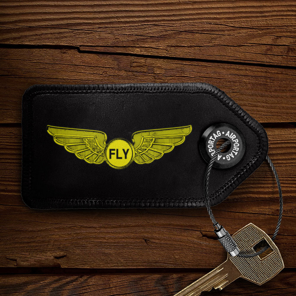 Wings - Tag Keychain