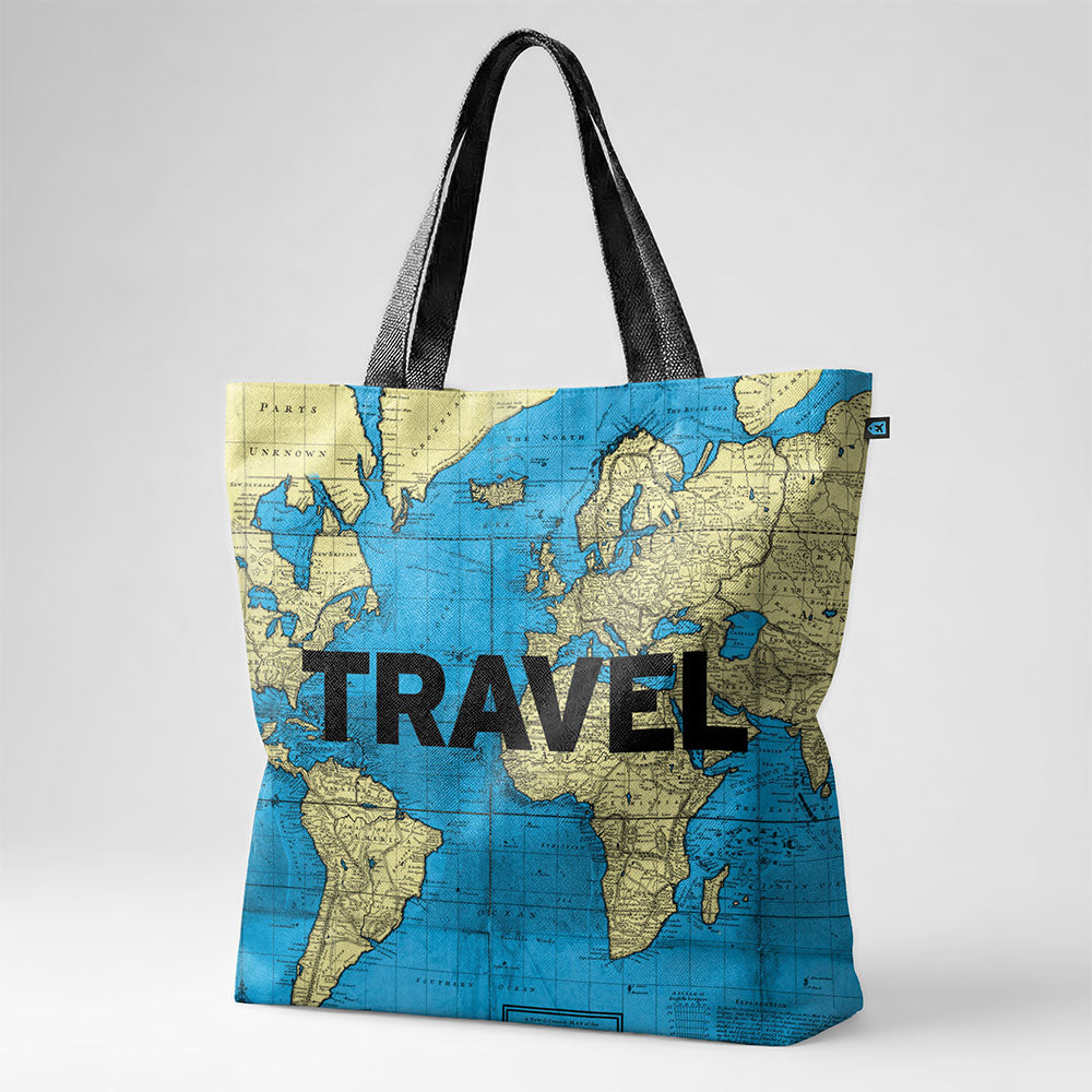 Voyage - Carte du monde - Tote Bag