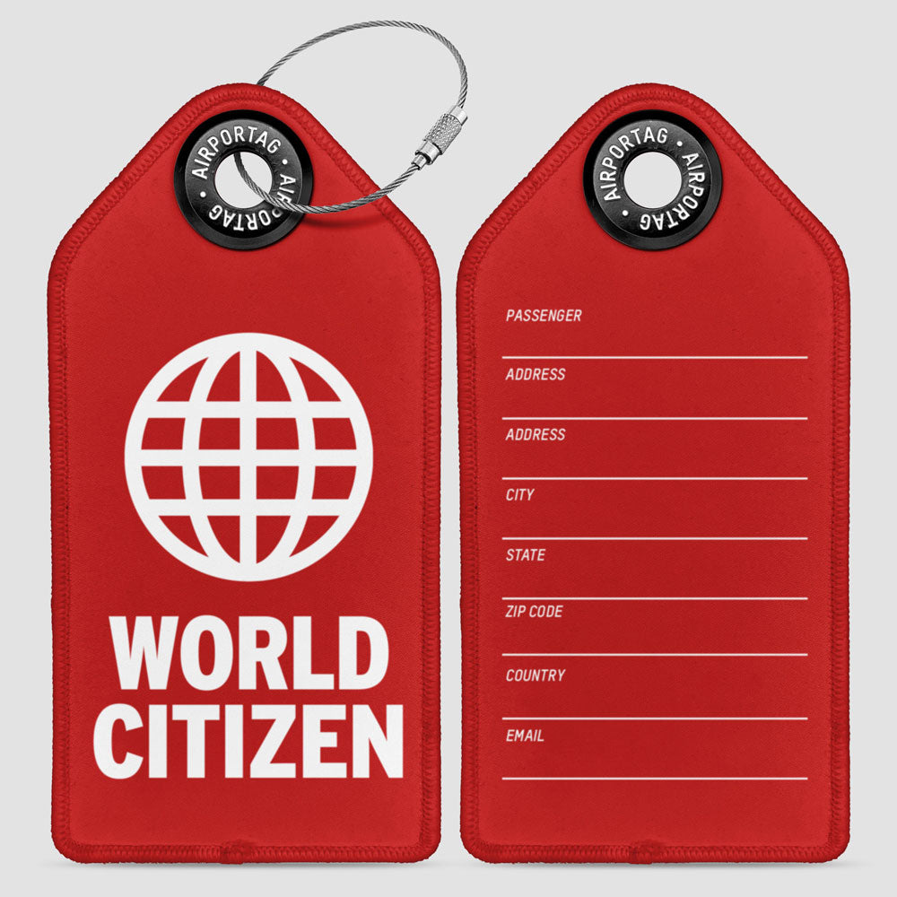 World Citizen - Luggage Tag