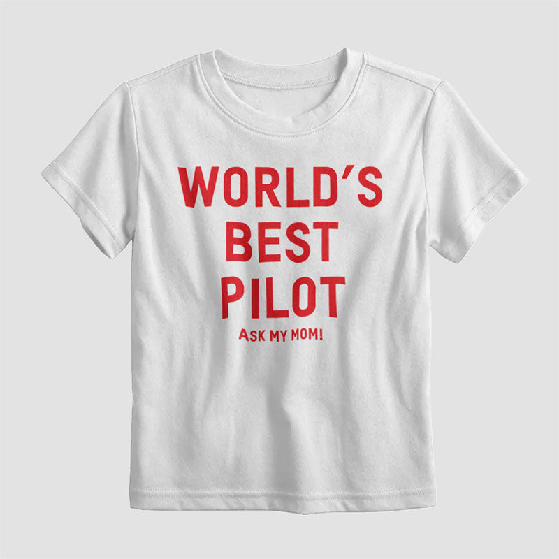 World's Best Pilot - Kids T-Shirt