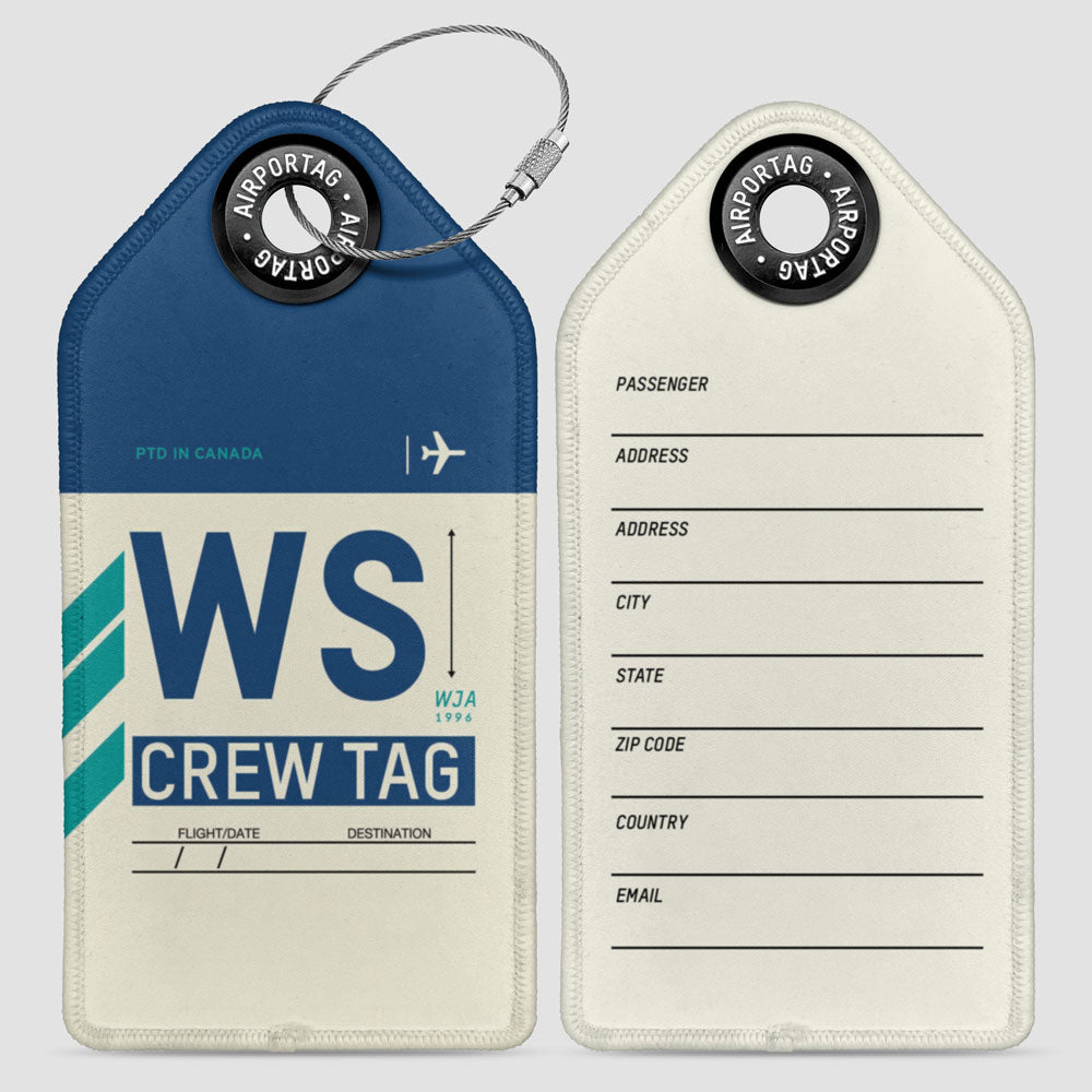 WS - Luggage Tag