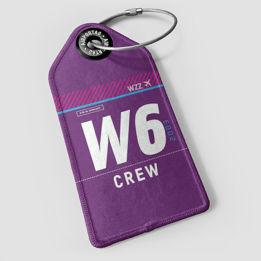 W6 - Étiquette de bagage