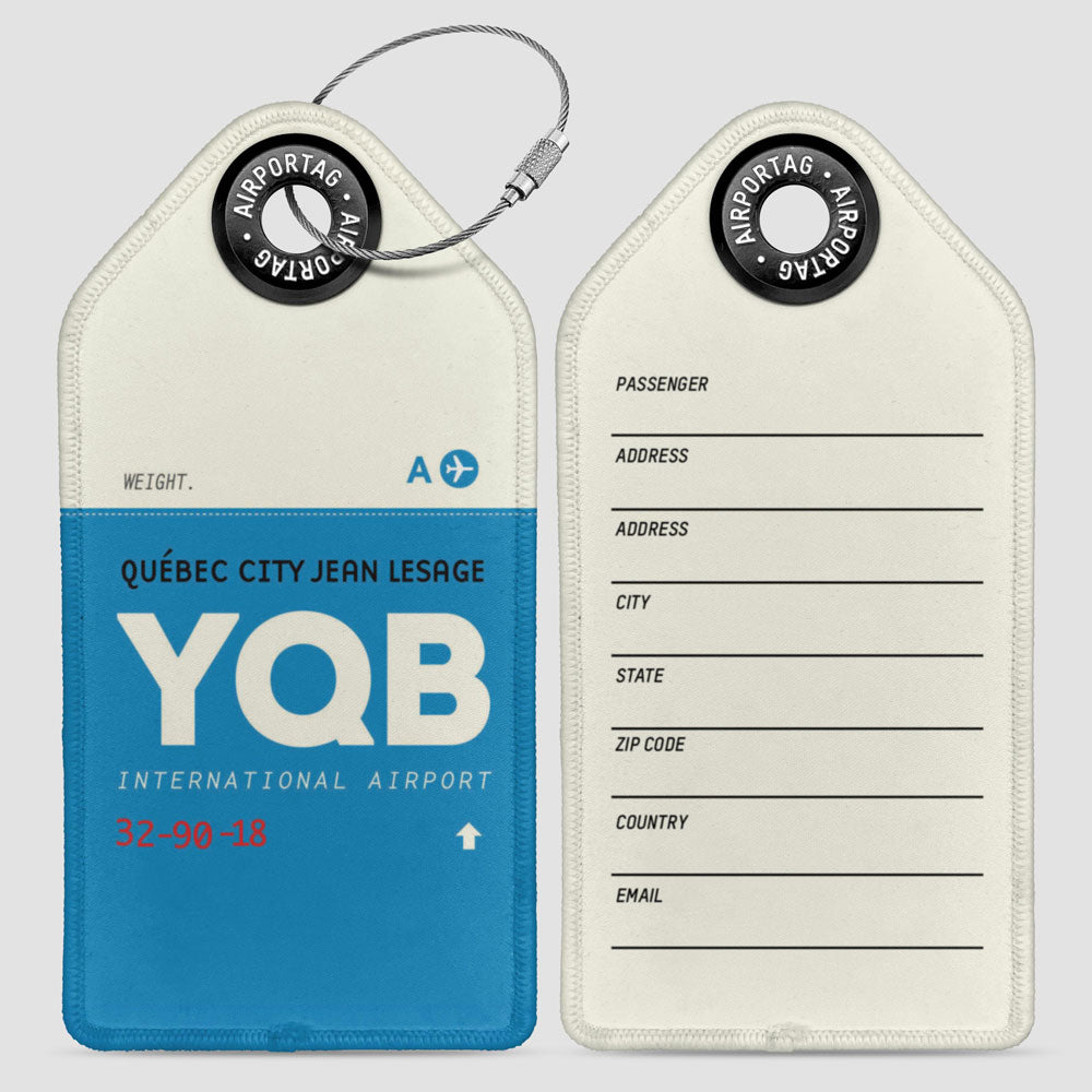 YQB - Luggage Tag