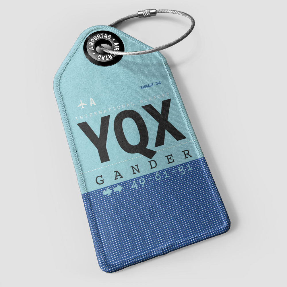 YQX - Luggage Tag