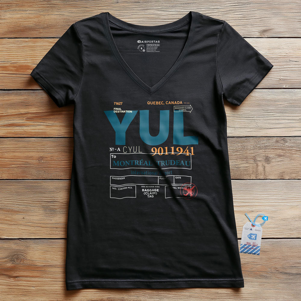 YUL - Women's V-Neck T-Shirt