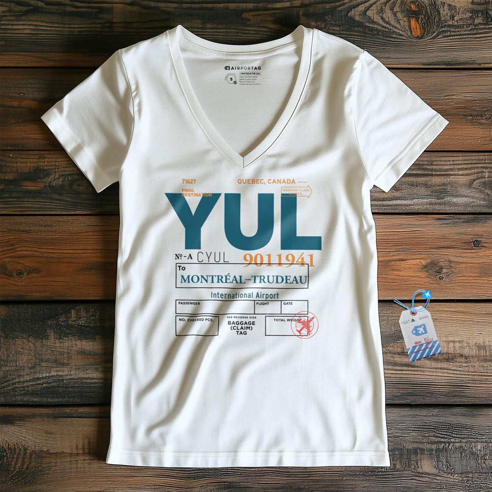 YUL - Women's V-Neck T-Shirt