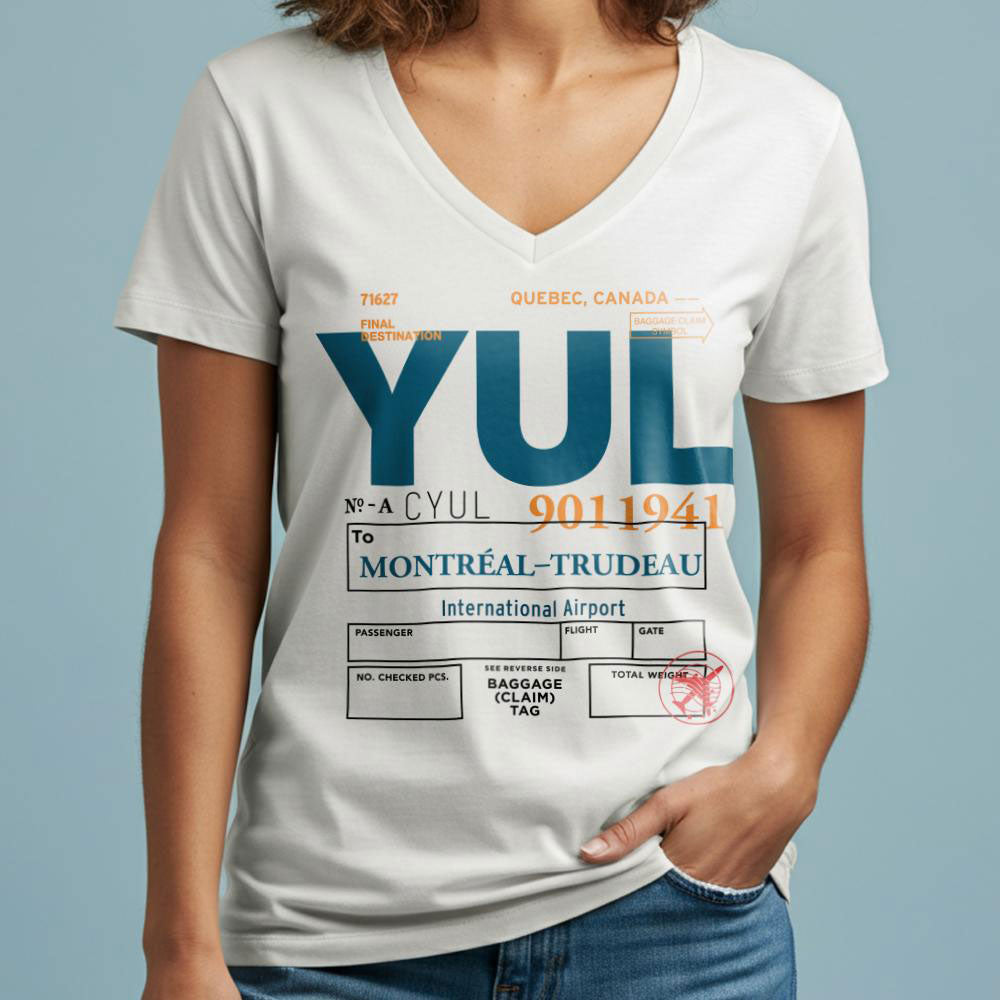 YUL - Women's V-Neck T-Shirt