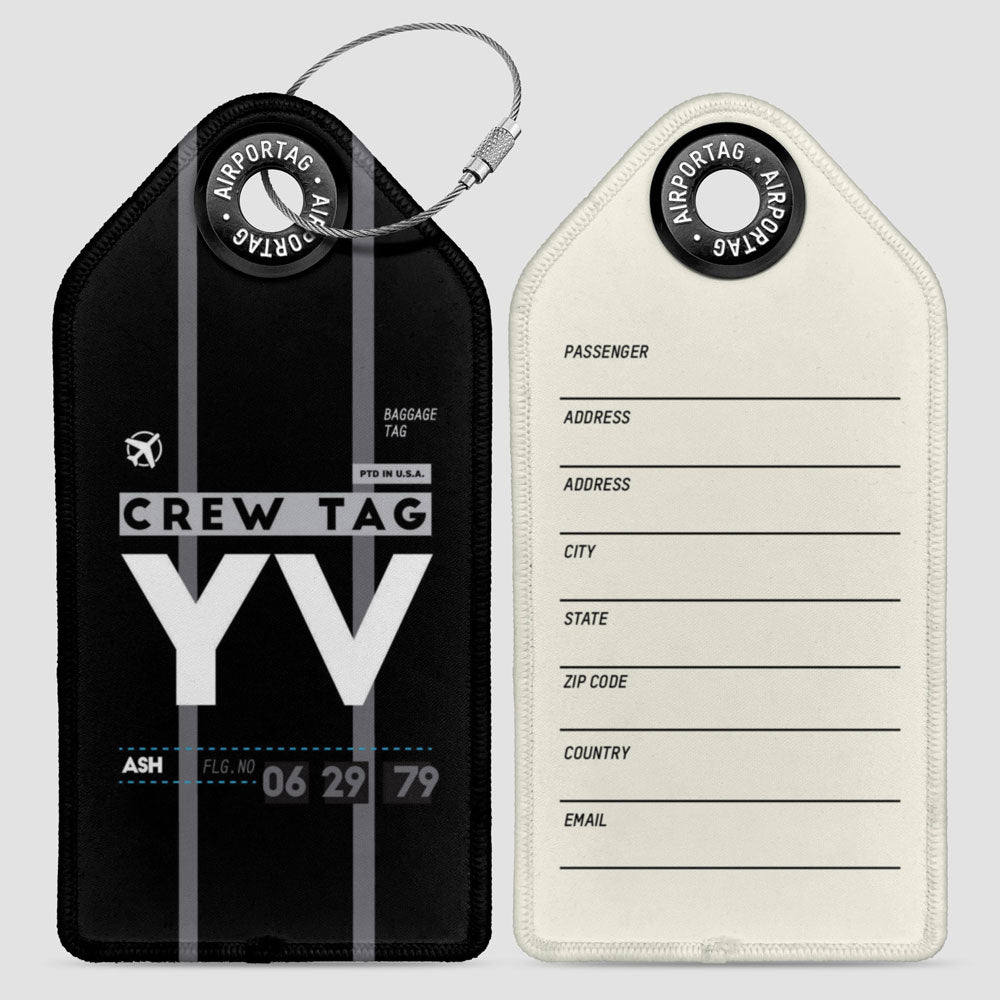 YV - Luggage Tag
