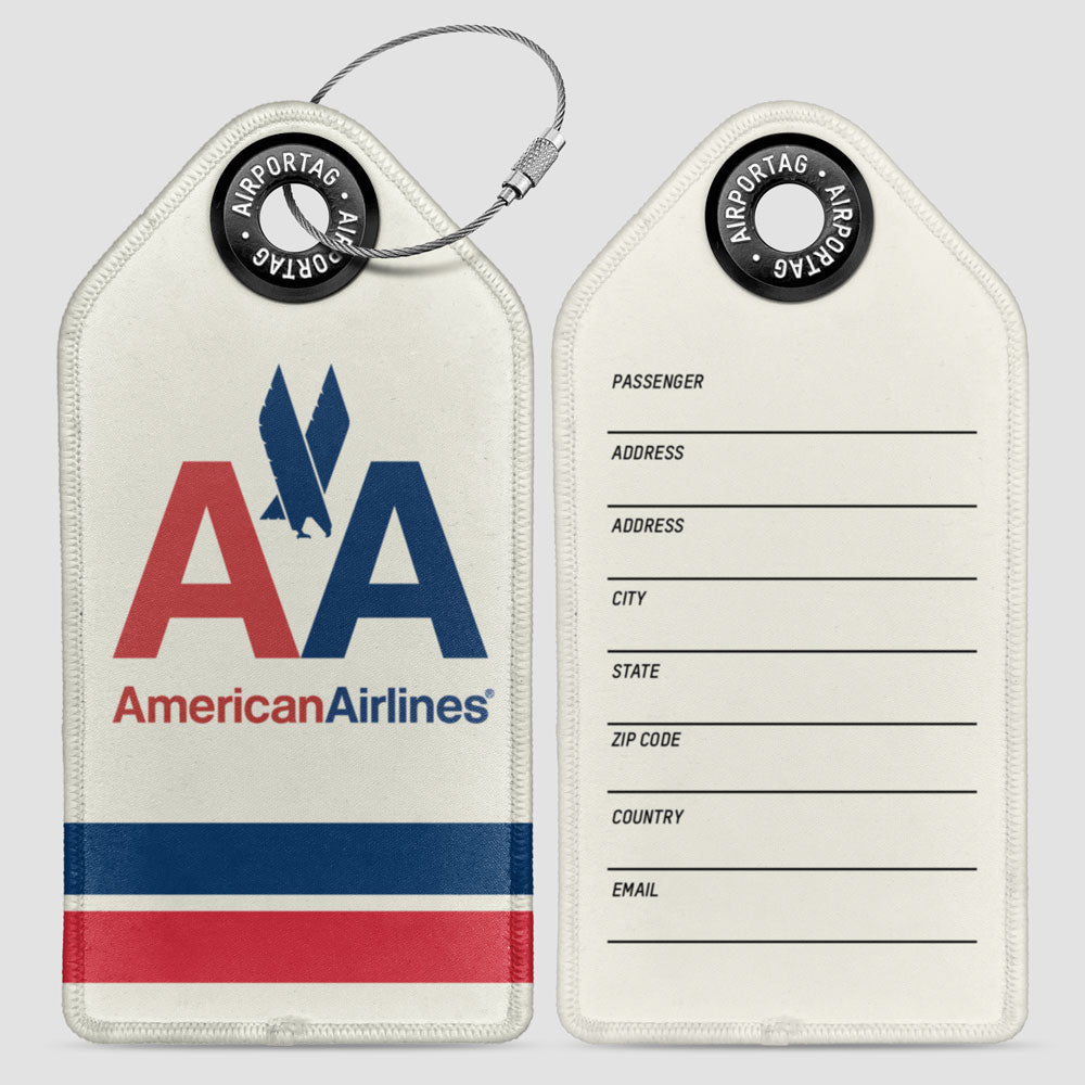 AA 70's Logo - Luggage Tag