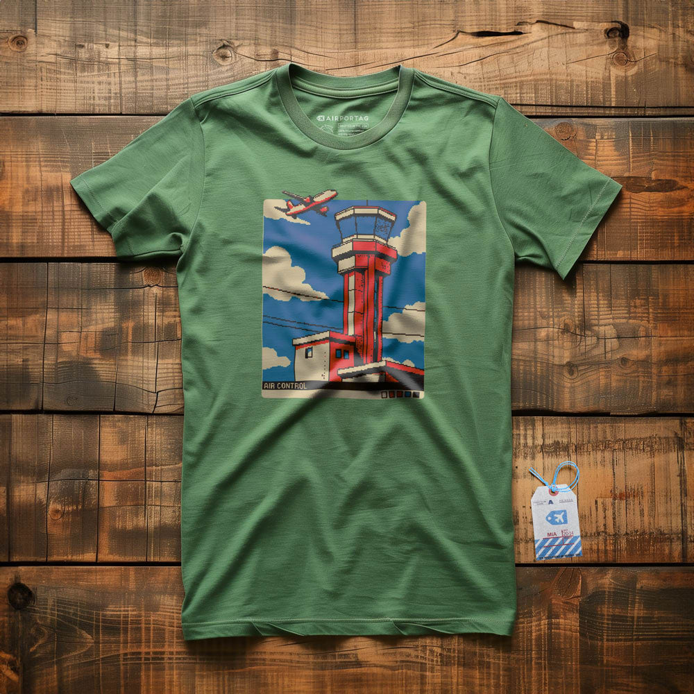 Air Control Pixel Art - T-Shirt