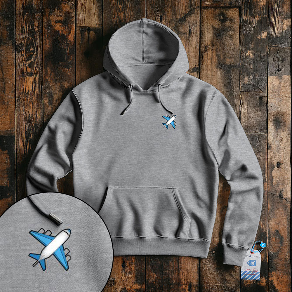 Emoji Plane Tiny - Pullover Hoodie