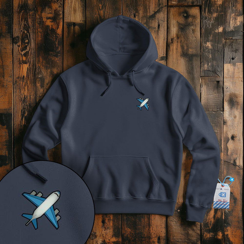 Emoji Plane Tiny - Pullover Hoodie