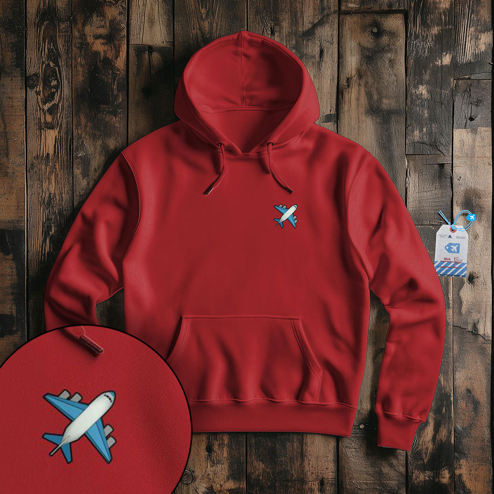 Emoji Plane Tiny - Pullover Hoodie