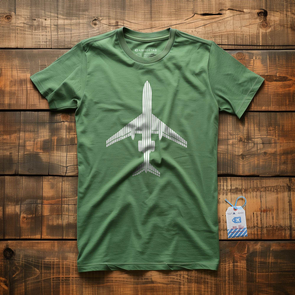Plane Lines Lines - T-Shirt