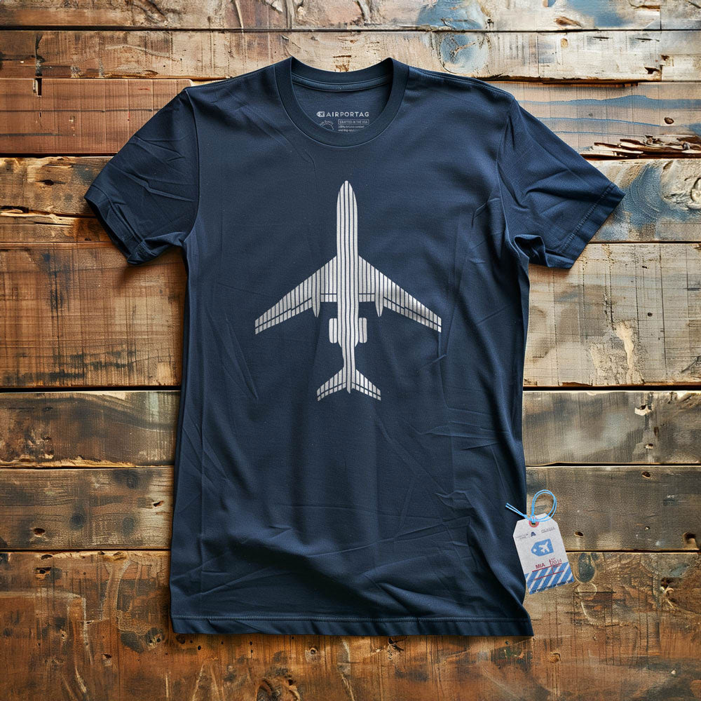 Plane Lines Lines - T-Shirt
