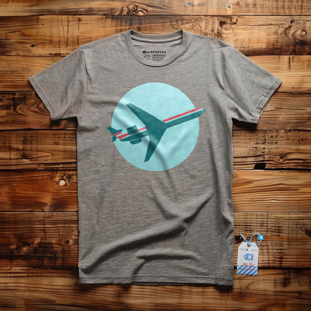 Airplane Minimalist - T-Shirt