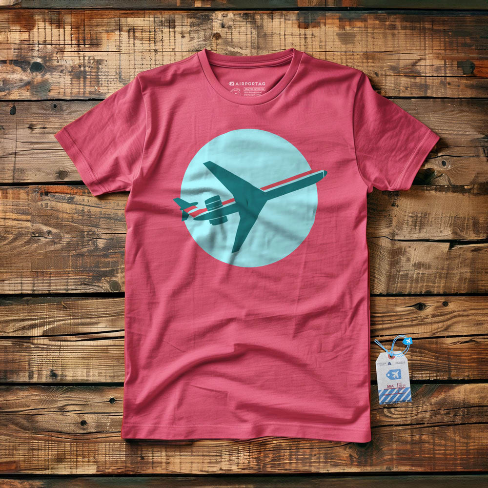 Airplane Minimalist - T-Shirt