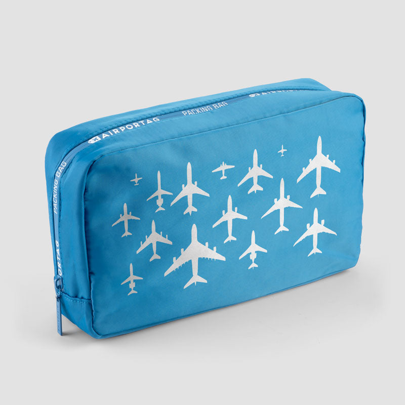 Planes Silhouettes - Packing Bag