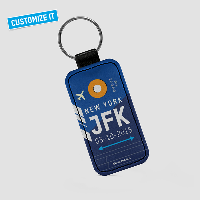 Runway Key Chain Airport Code - Custom Keychain