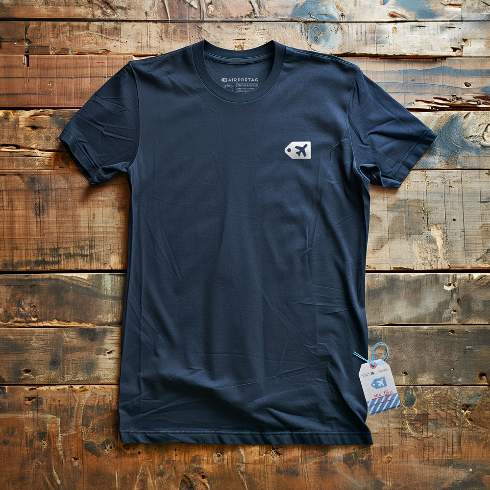 パンナム ロゴ ポケット - Tシャツ