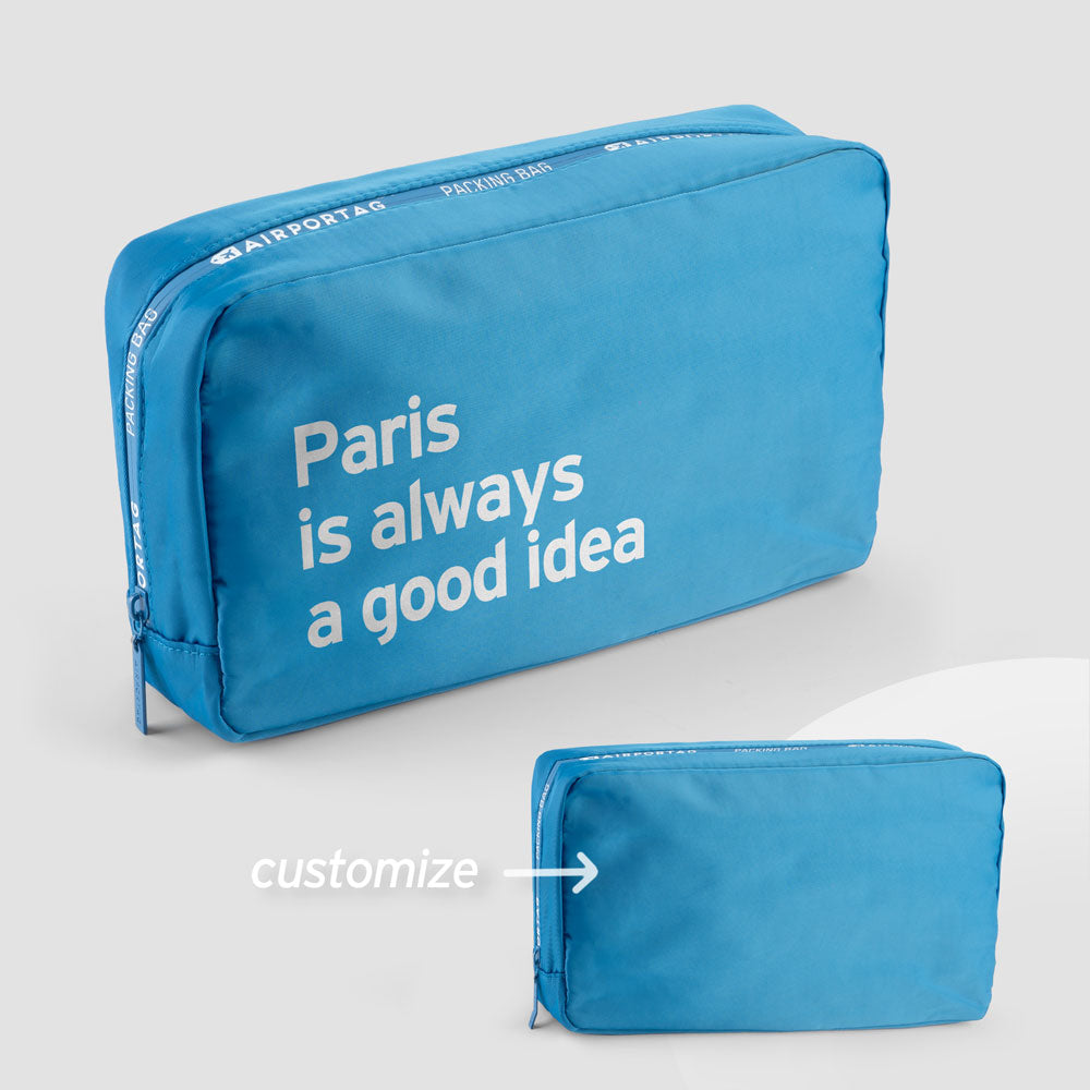 Paris is always a good idea - Packing Bag