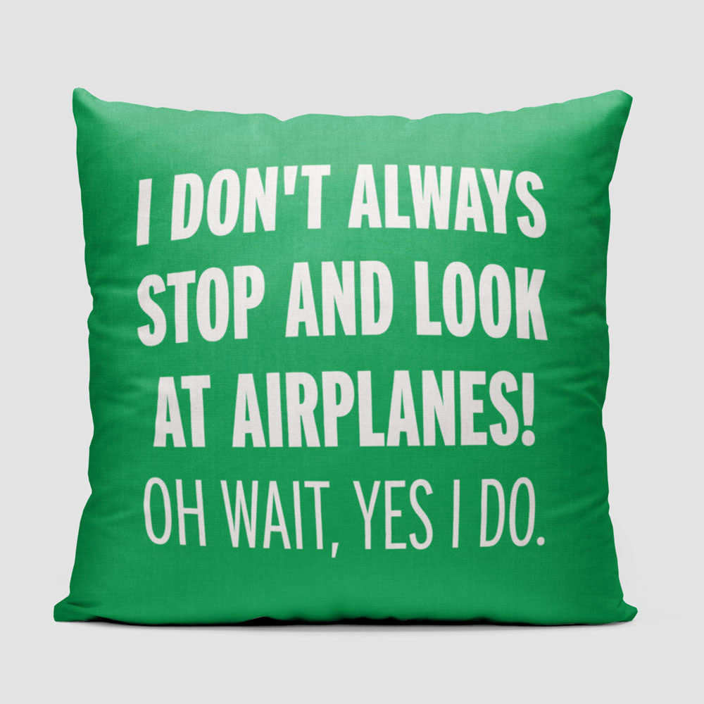 Look at Airplanes - Throw Pillow