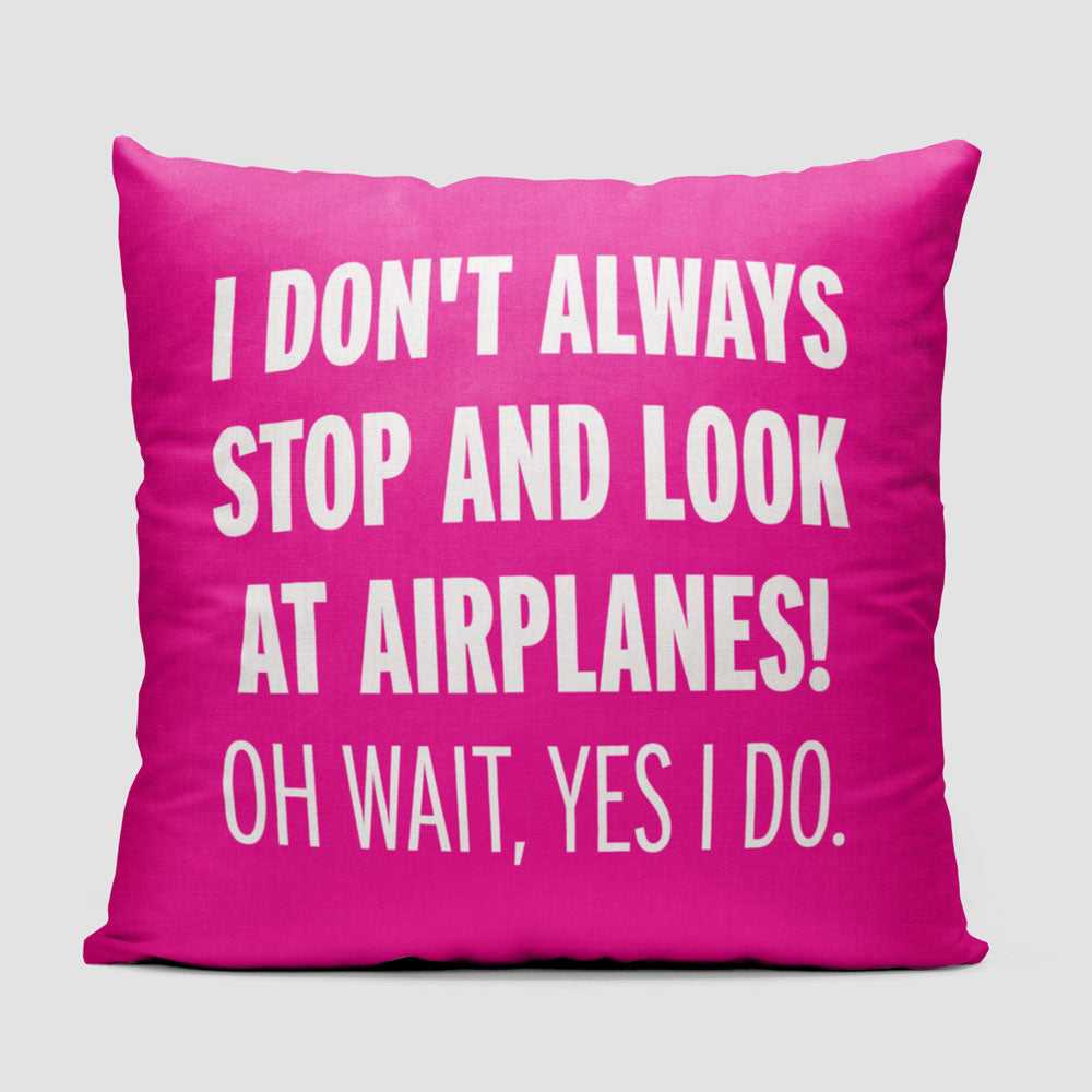 Look at Airplanes - Throw Pillow