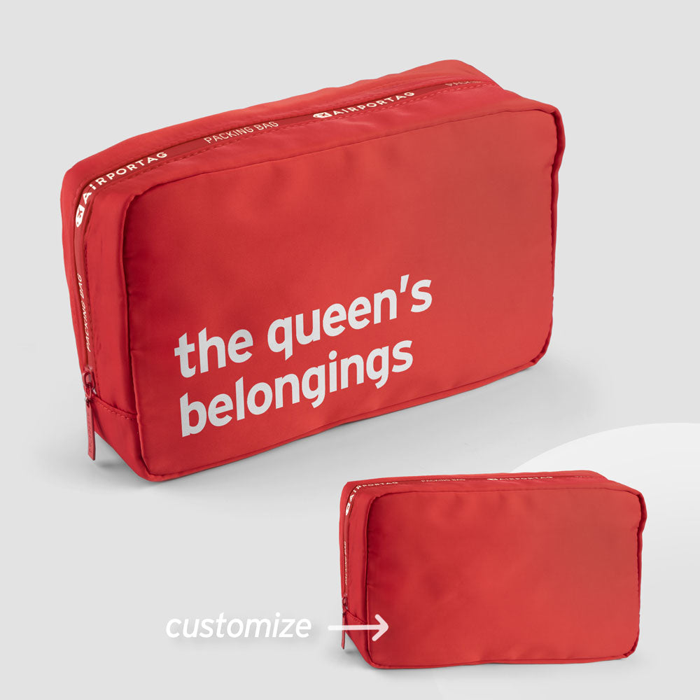 The Queen's Belongings - Packing Bag