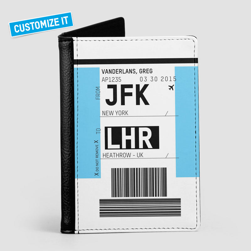 Luggage Ticket - Passport Cover