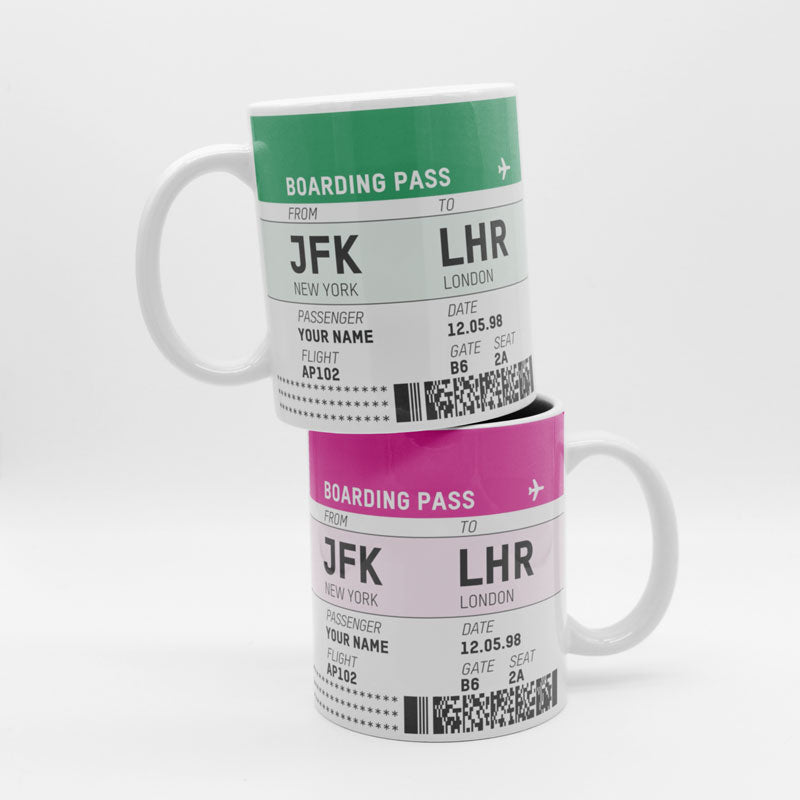 Boarding Pass - Mug